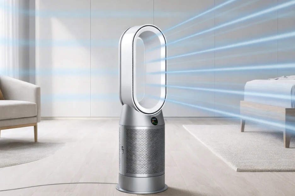Dyson Air Purifier Hot+Cool HP1 Tower in White - Image 2