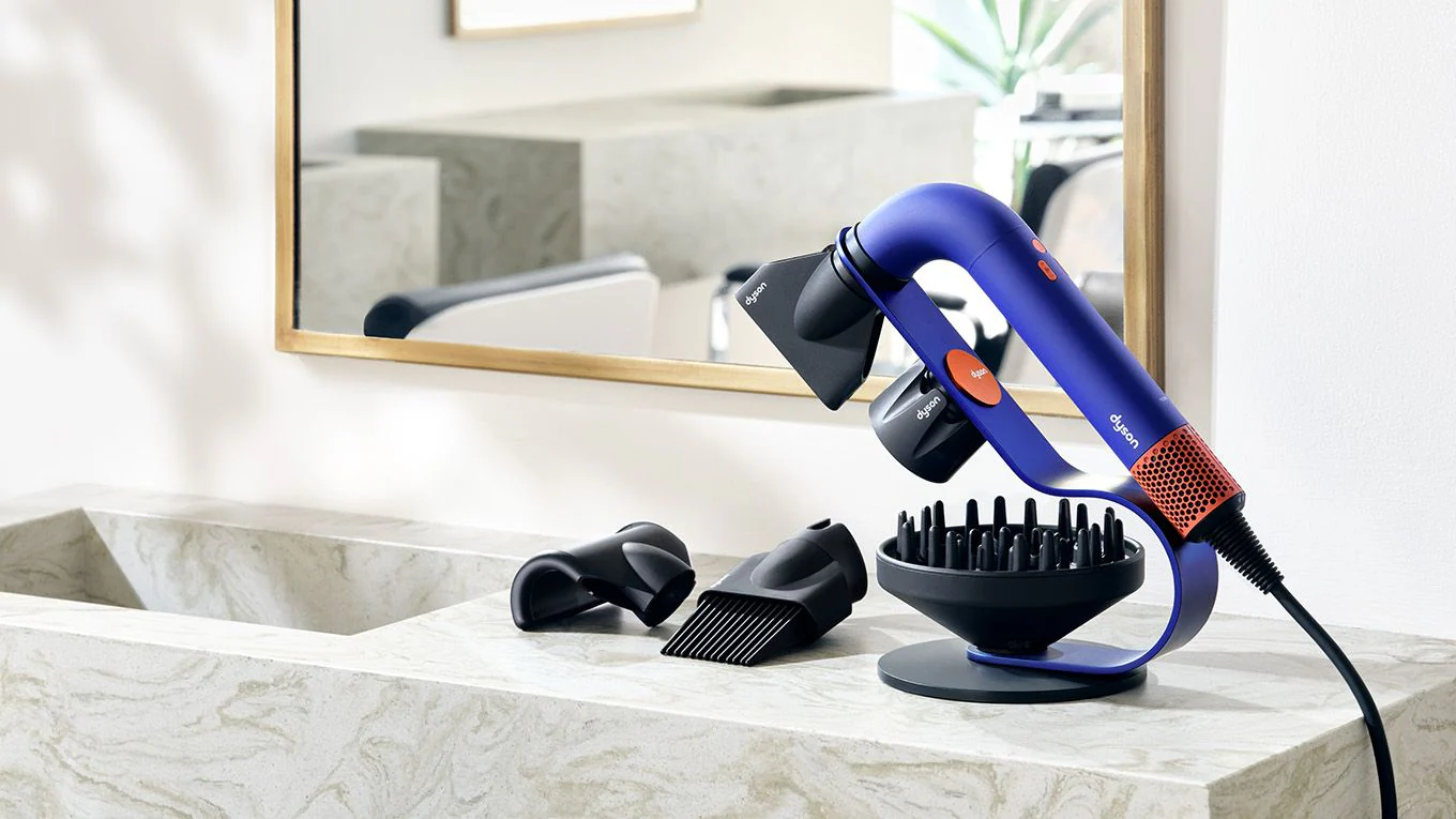 Dyson Supersonic R Professional Hair Dryer in Vinca Blue/Topaz - Image 7