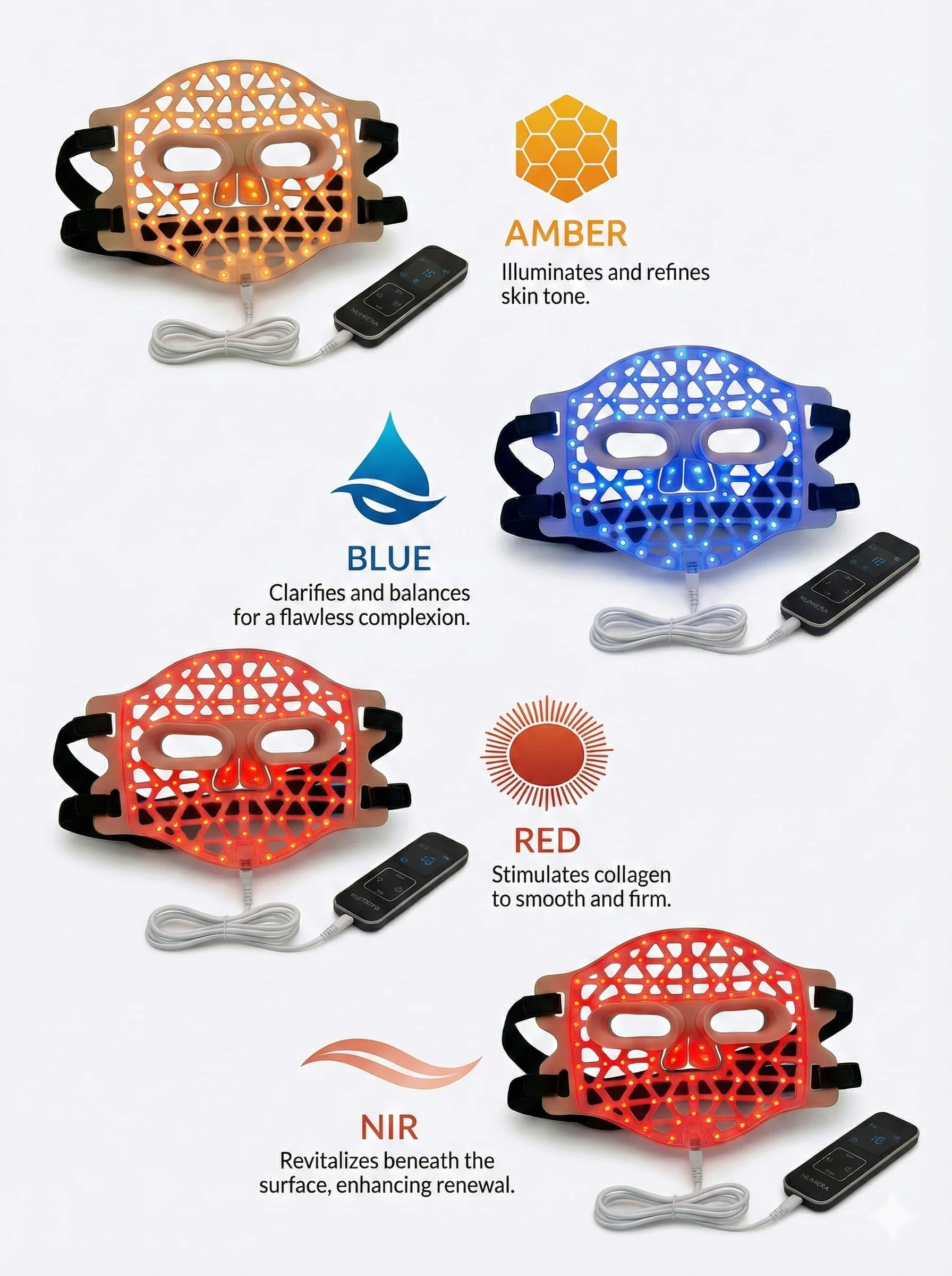 Feather LED Mask - Image 3