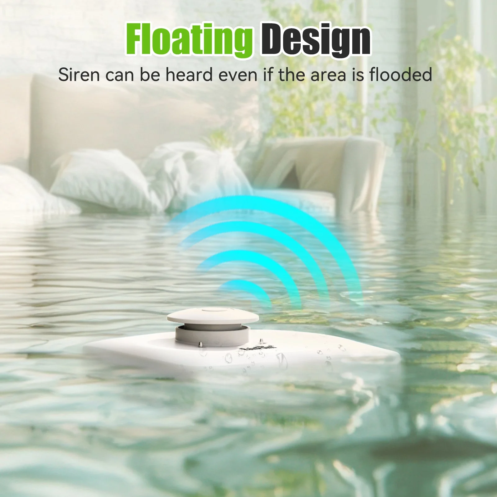 Floating Remote Mute Wi-Fi Water Leak Detector - Image 4