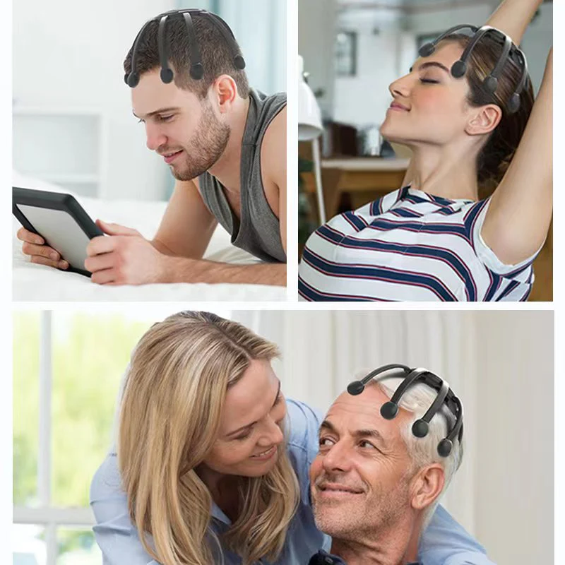 Head Massager with 5 Vibrating Modes and Music - Image 5