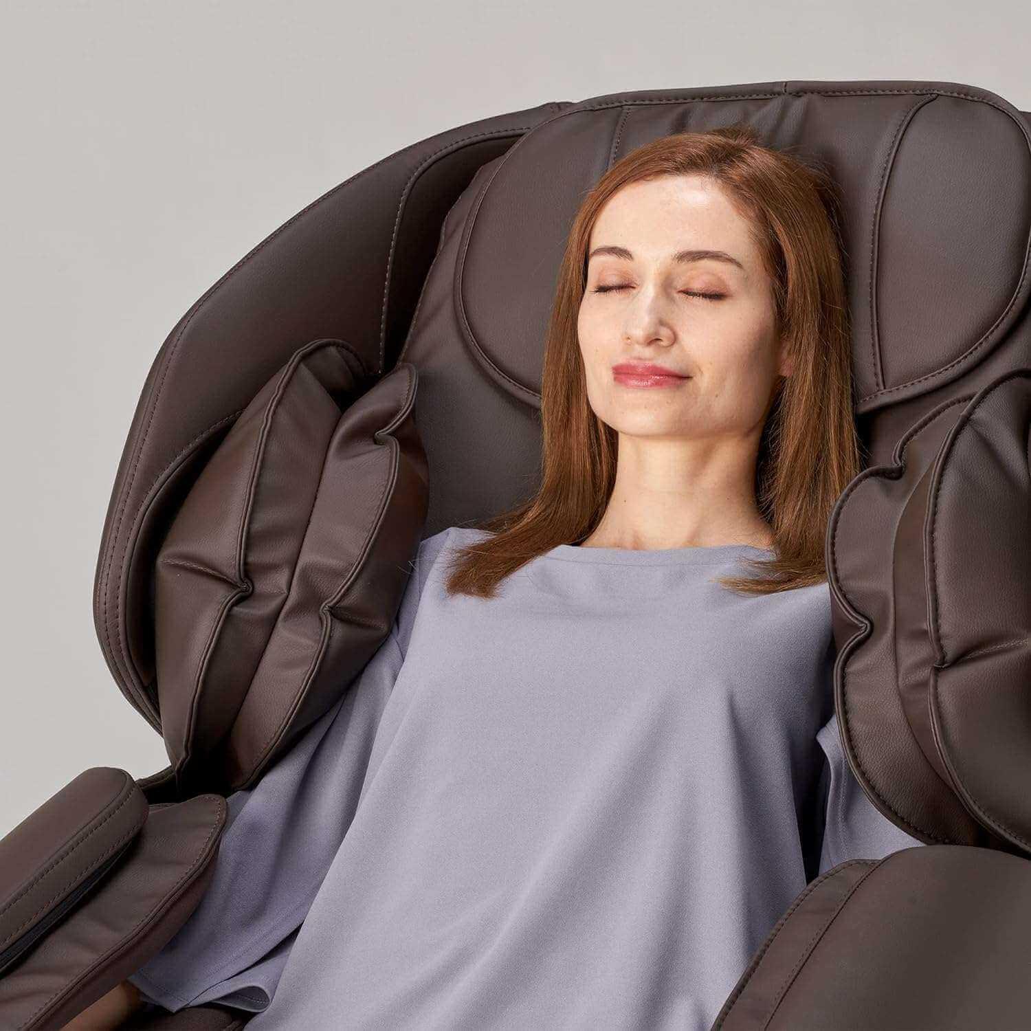 Hisho - SL Track Heated Deluxe Zero Gravity Massage Chair - Image 8