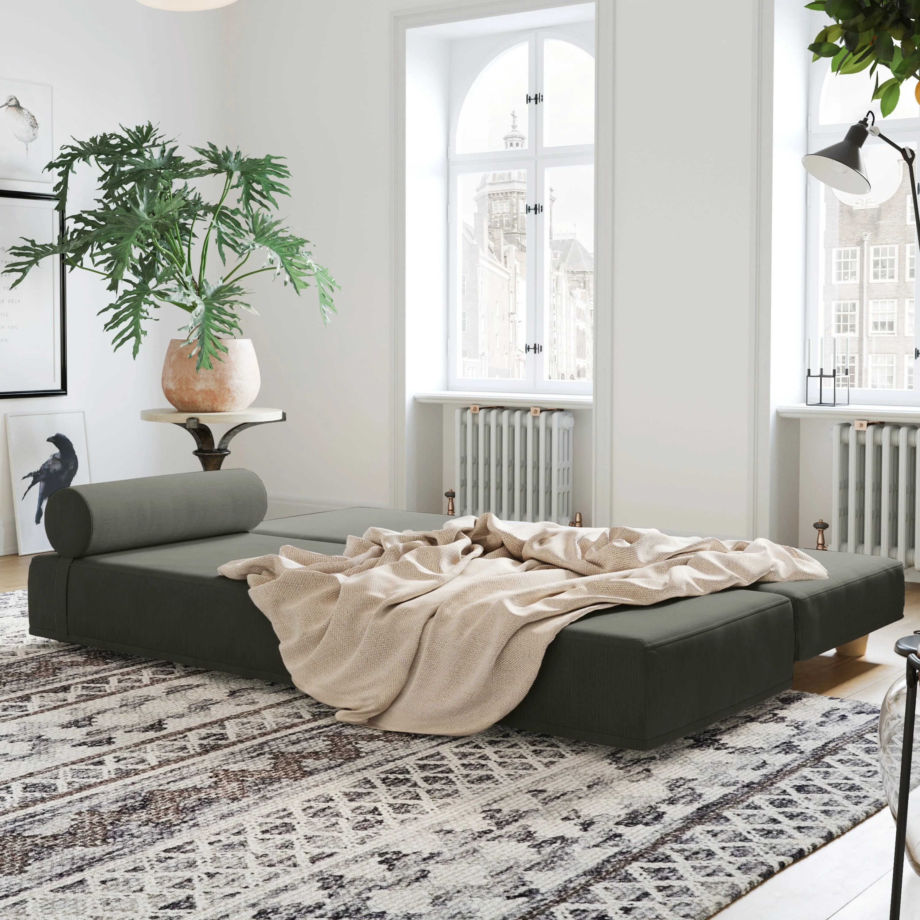 Jaxx Alon Daybed | Fold-Out Sleeper | Queen-Size Mattress - Image 20