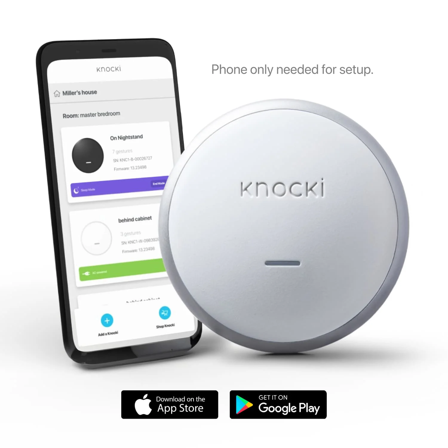 Knocki Original Smart Device - Add Touch Control to Any Surface - Image 15