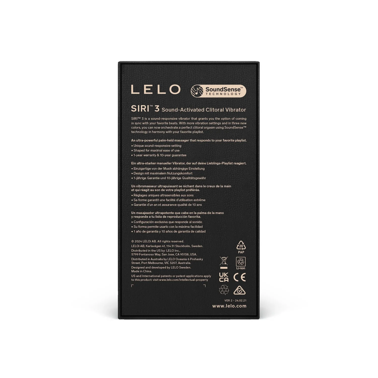LELO SIRI 3 Intimate Massager - Image 26