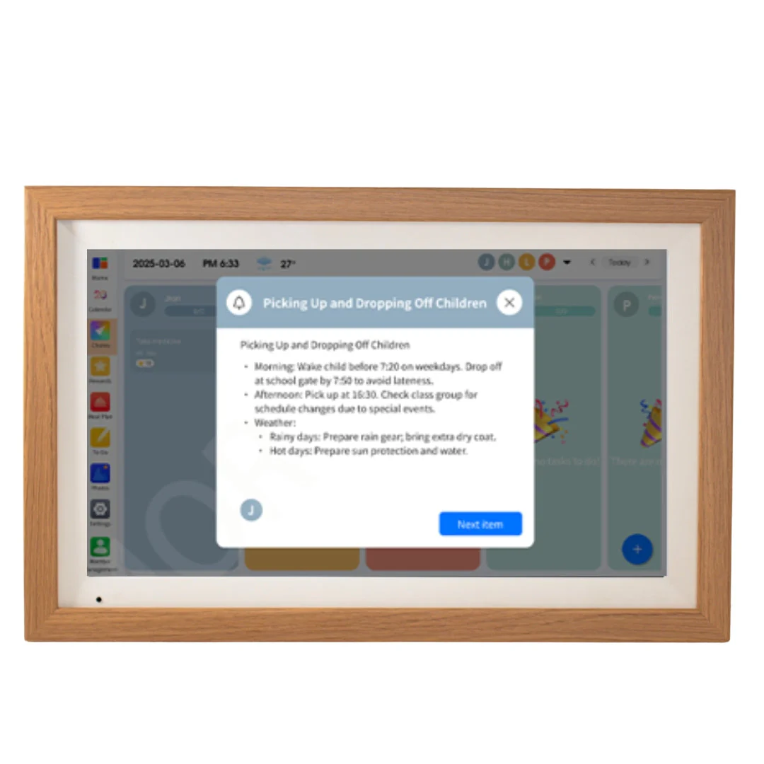 LifeHub 16 Photo Frame, Scheduler, Chore Board, To-Do List, Timer and More - Image 8