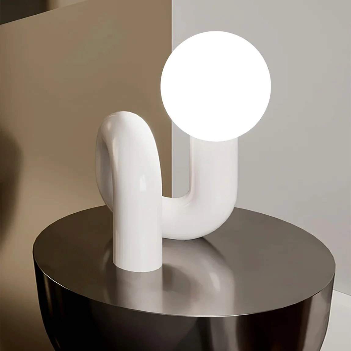 Modern Spiral Bedside Table Lamp - Quirky Whimsical Desk Lamp by INSPECIAL HOME - Image 4
