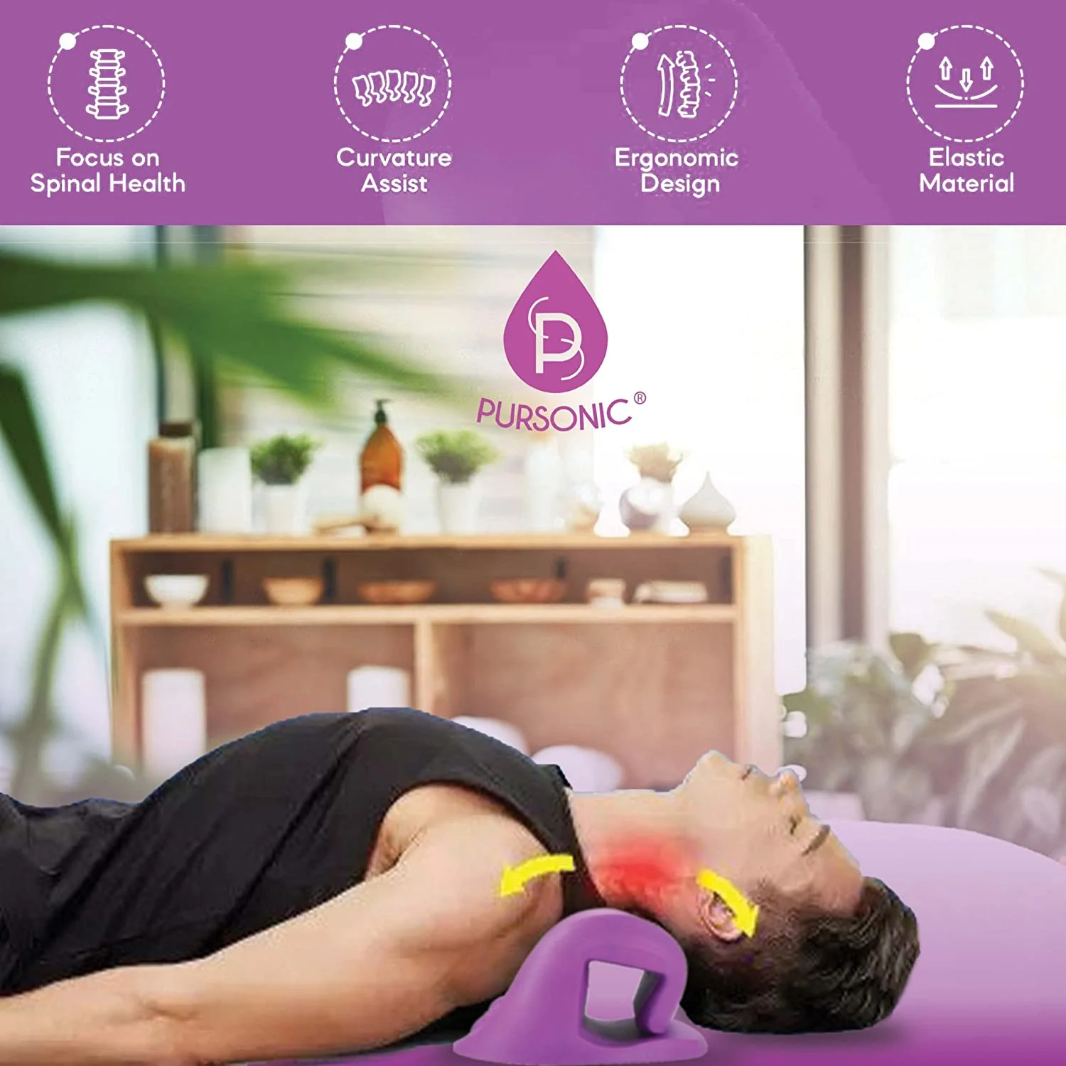 Neck and Shoulder Stretcher and Relaxer - Image 3
