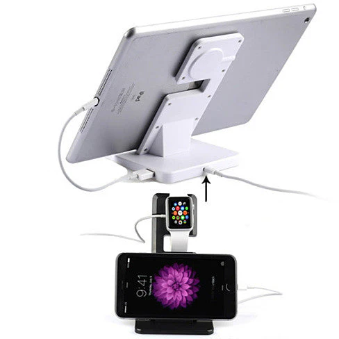 NEW Apple IWatch and IPhone and IPad a Dual Charging Stand - Image 3