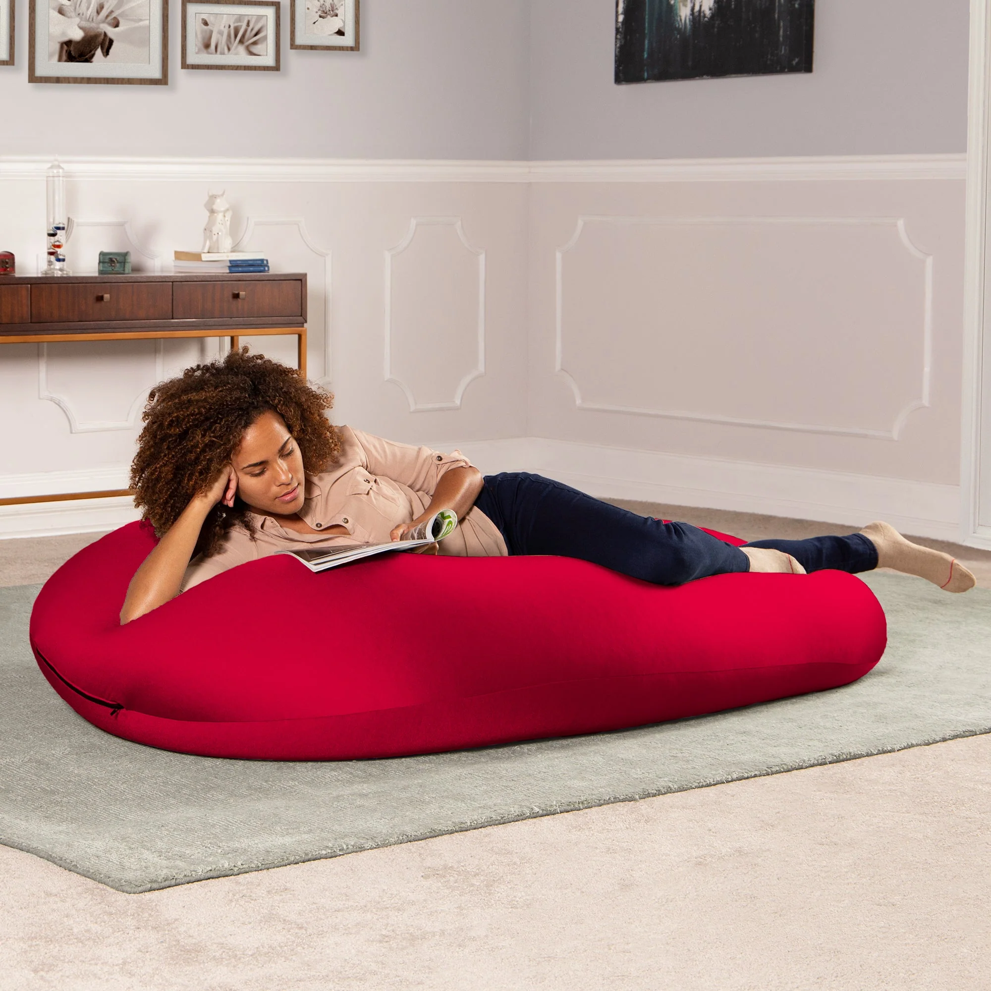 Nimbus Spandex Bean Bag Chair, Large - Image 8