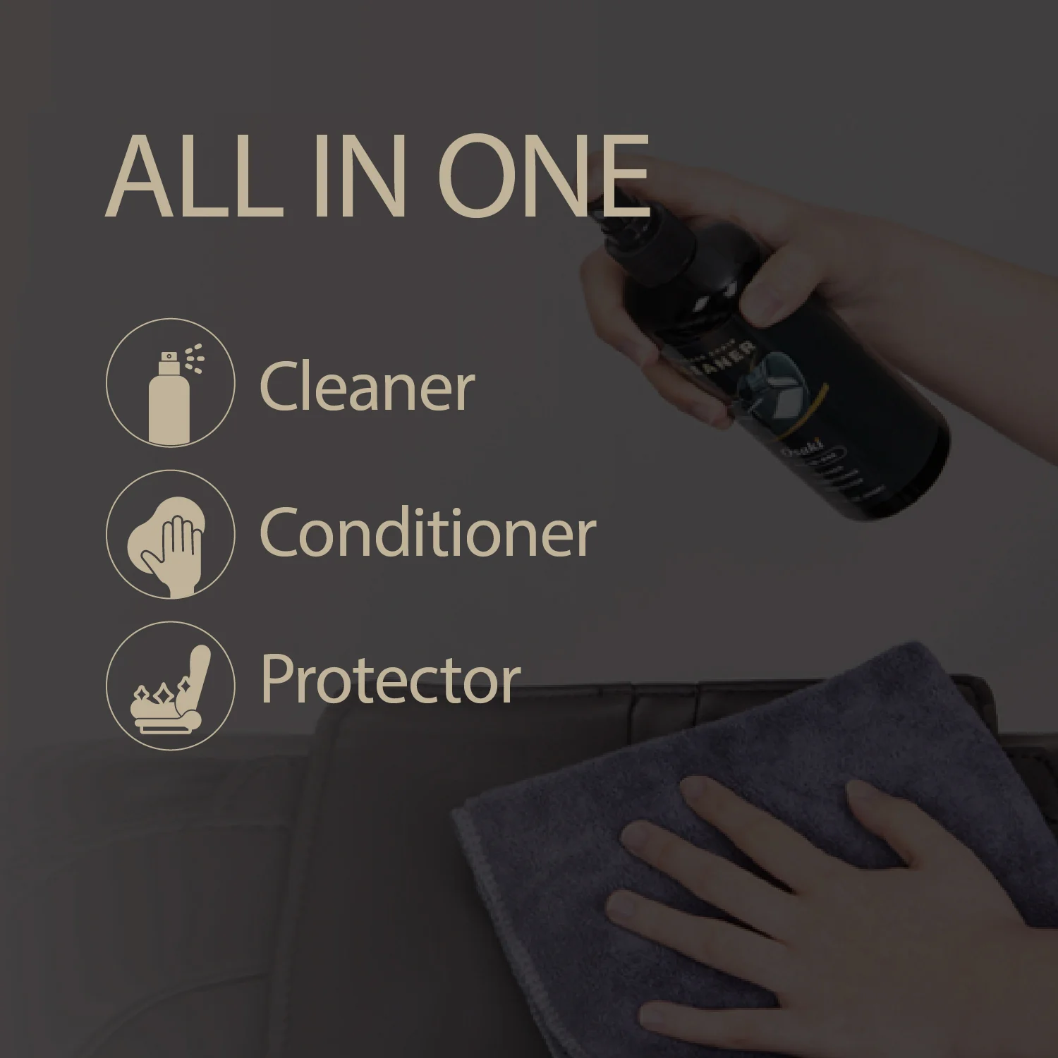 Osaki Massage Chair Cleaner & Chair Cover Bundle - Image 3