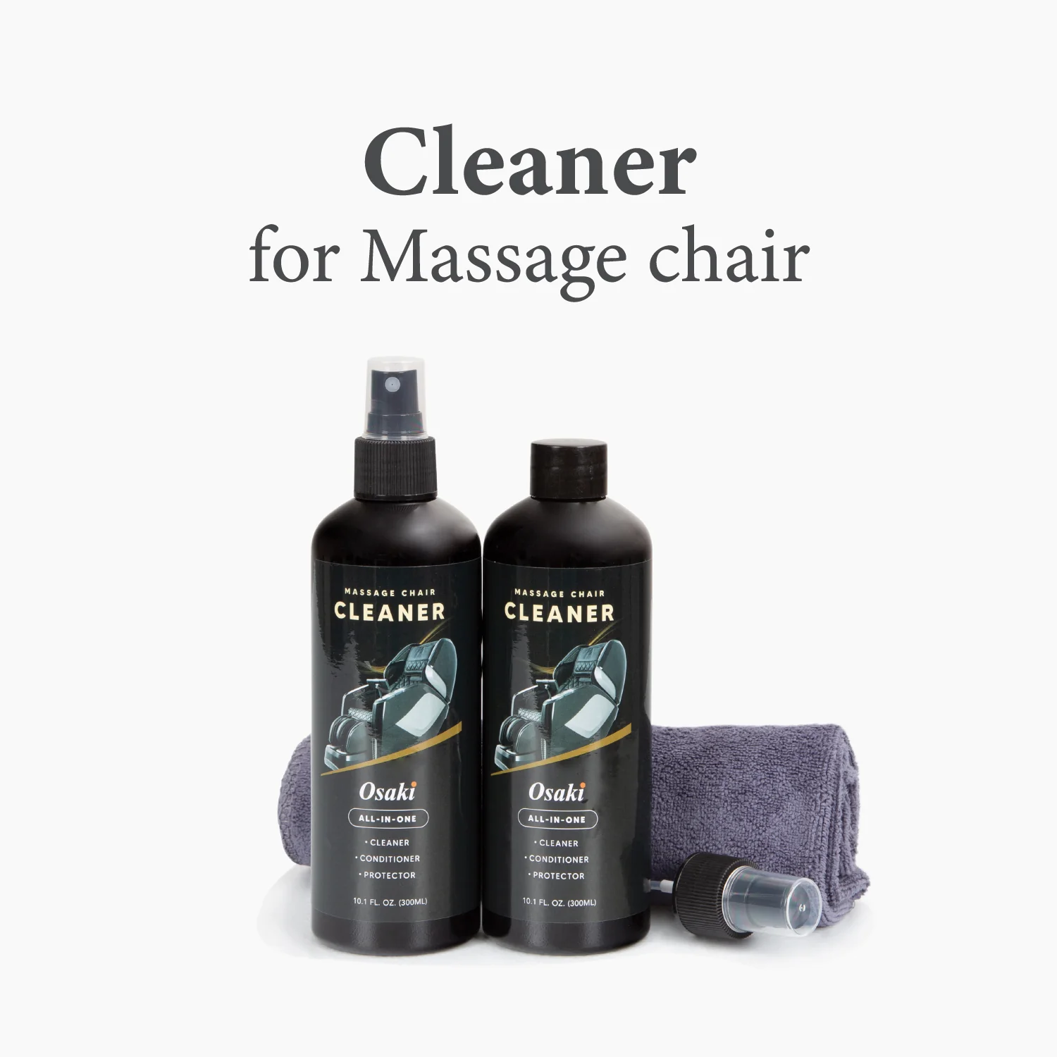 Osaki Massage Chair Cleaner & Chair Cover Bundle - Image 4