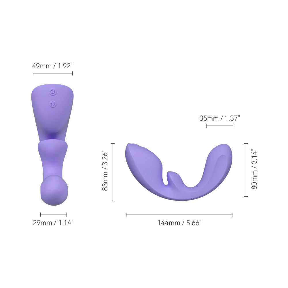 Osuga Rechargeable / Waterproof Flow Flexible Triple Intimate Massager - Image 6
