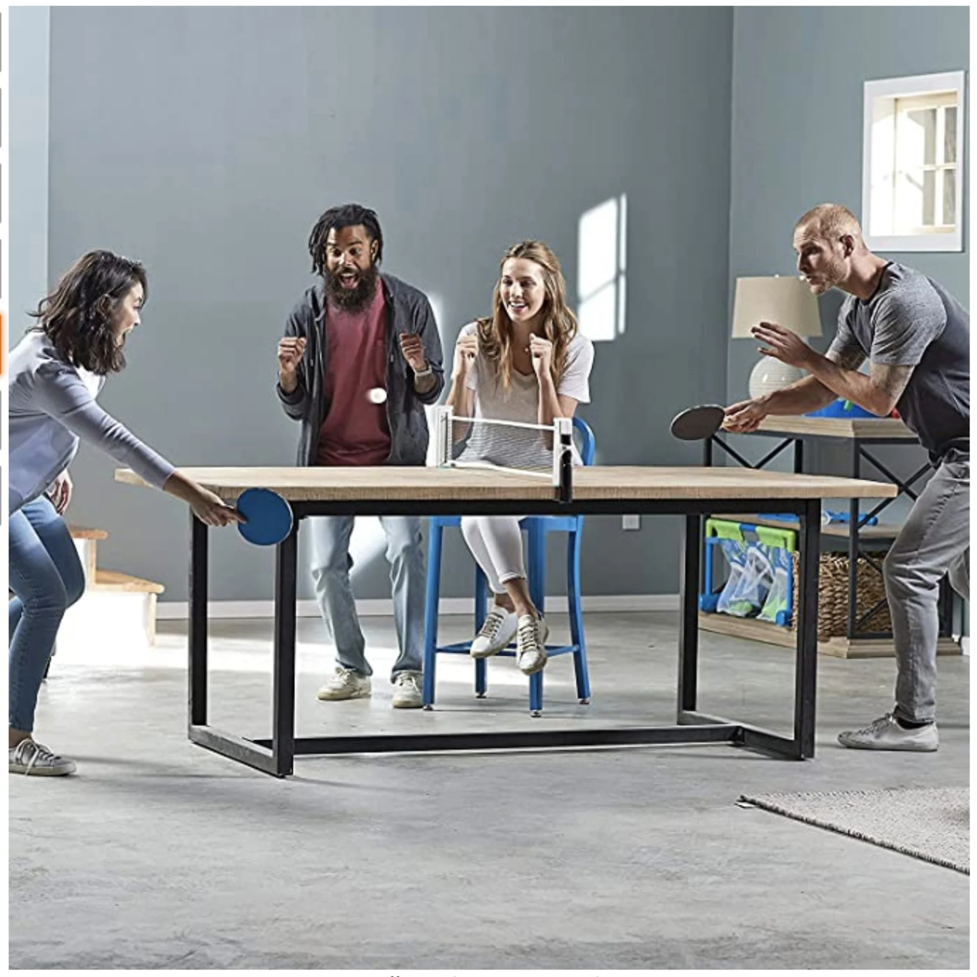 PingPongly Retractable Table Tennis Set - Image 5