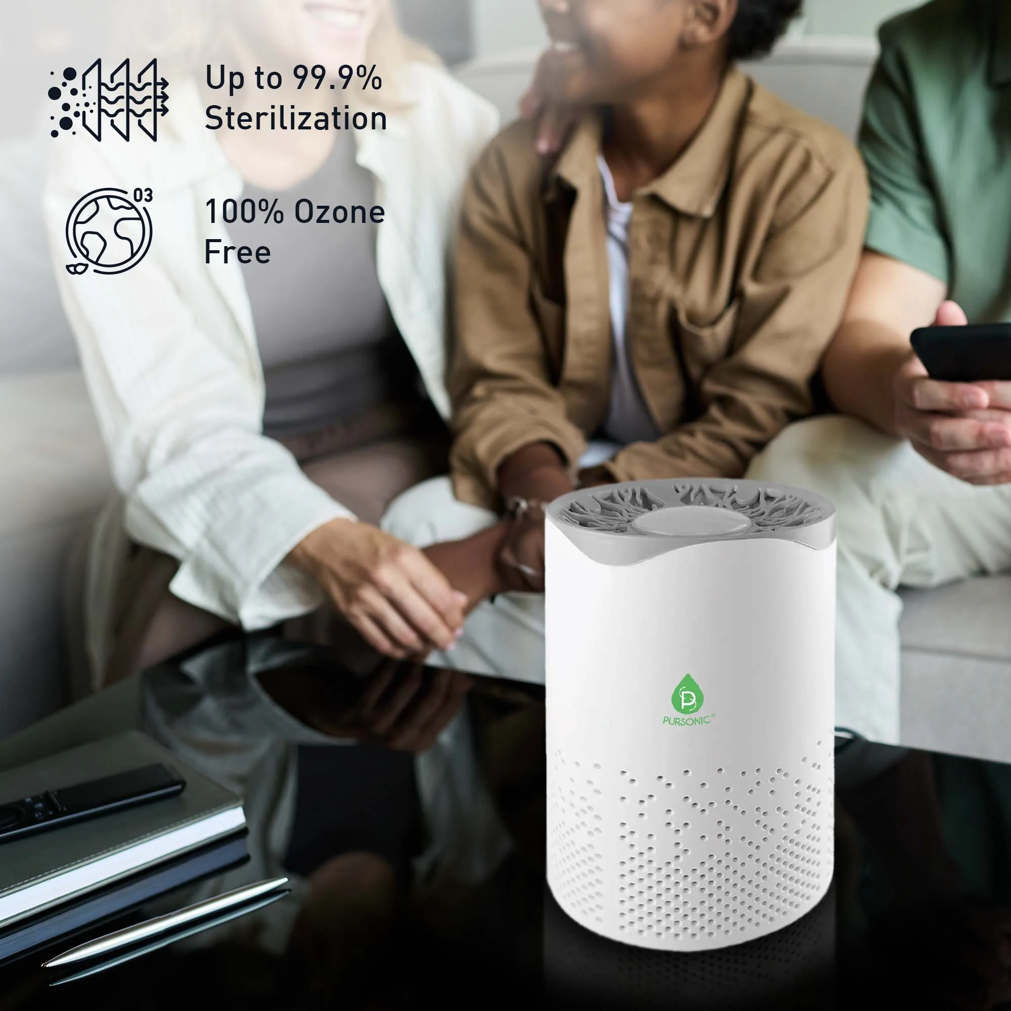Air Purifier with 6-Pack Premium Essential Oils Collection - Image 5