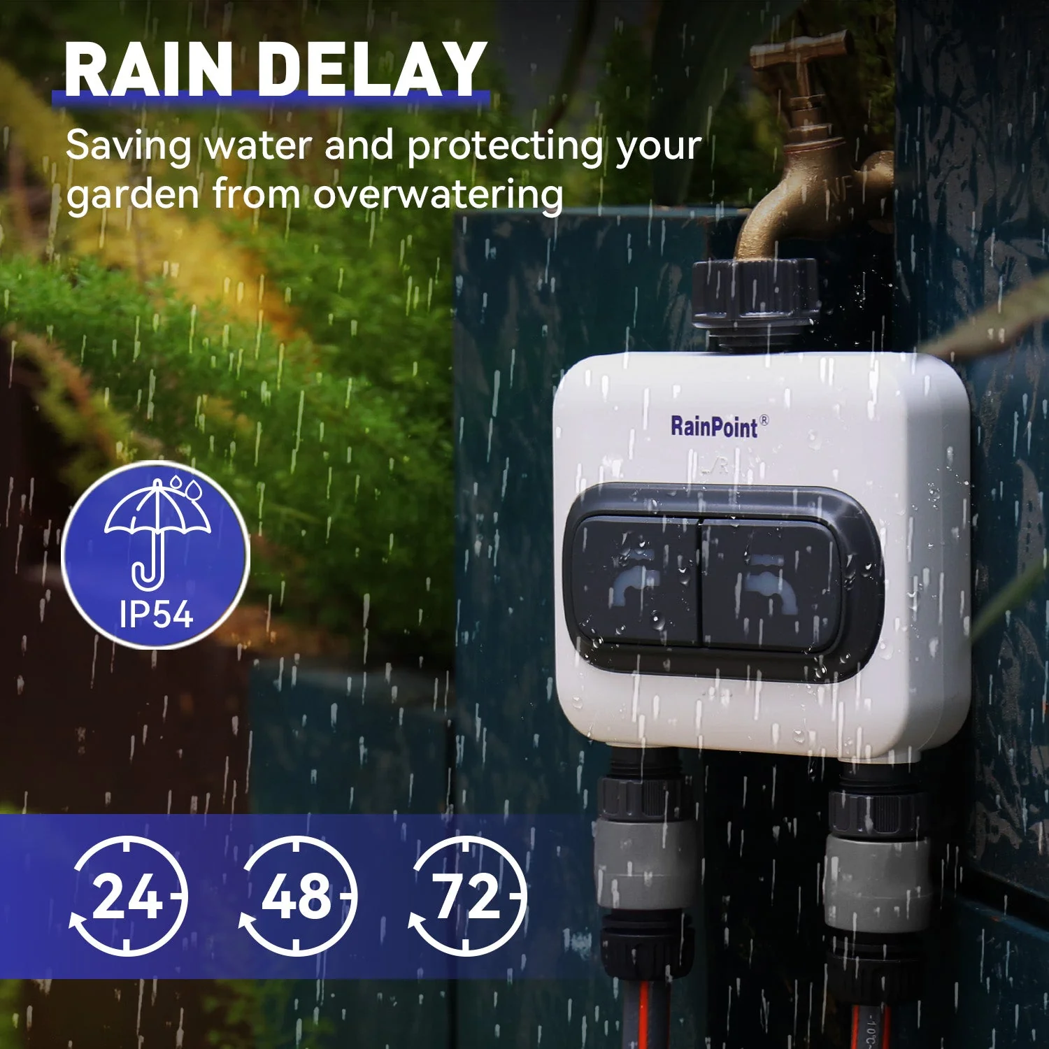 RAINPOINT 2-Zone Wi-Fi Sprinkler Timer - Image 5