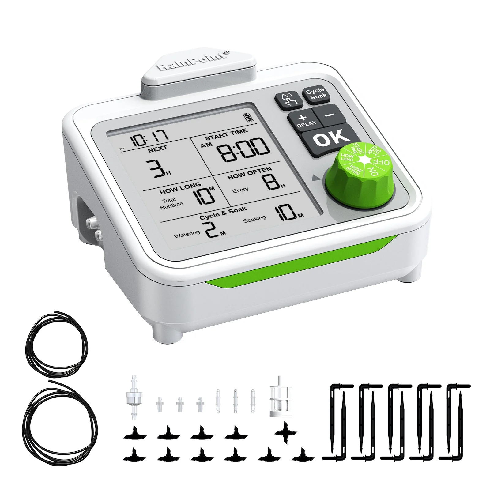 RAINPOINT Automatic Plant Watering System With Large Display - Image 2
