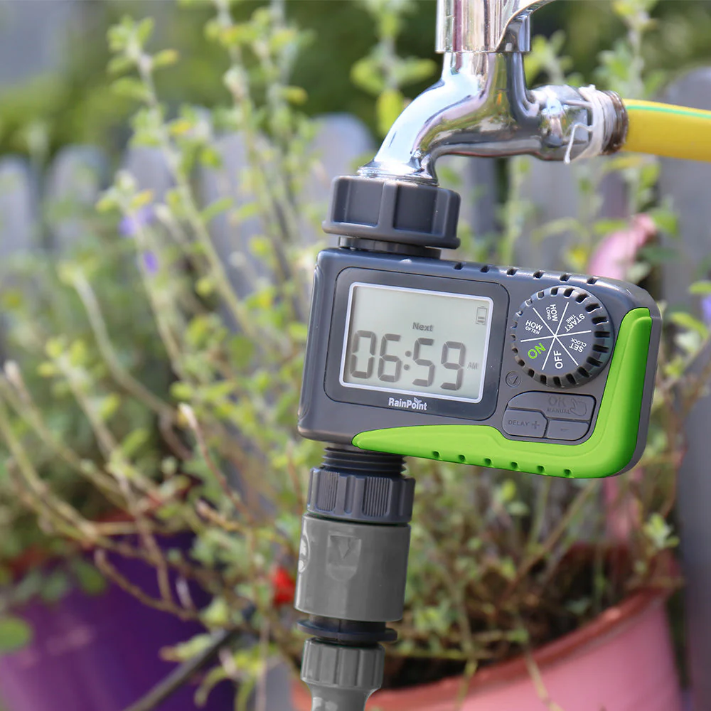 RAINPOINT Single-Outlet Programmable Sprinkler Timer - Image 9
