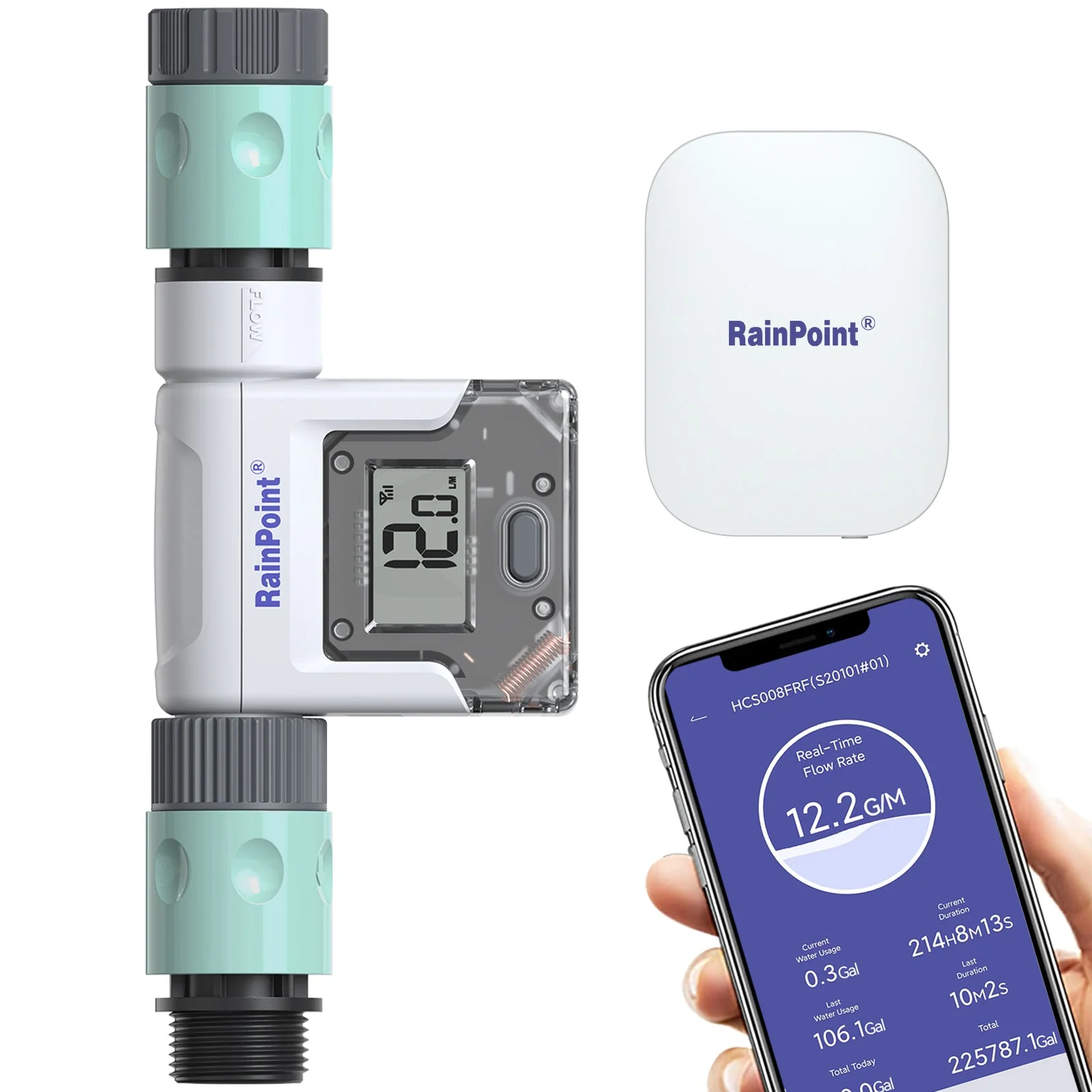 RainPoint Wi-Fi Water Flow Meter - Image 7