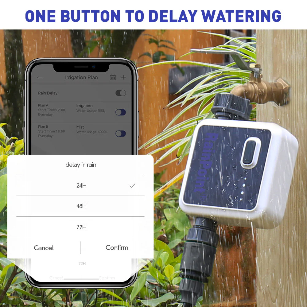 RAINPOINT WiFi Smart Sprinkler & Hose Timer With Hub - Image 9