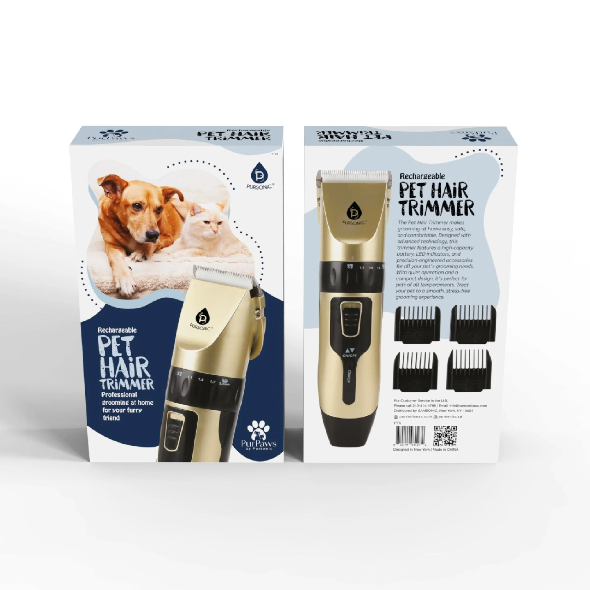 Rechargeable Pet Hair Trimmer – Easy, Safe & Comfortable Grooming at Home - Image 8