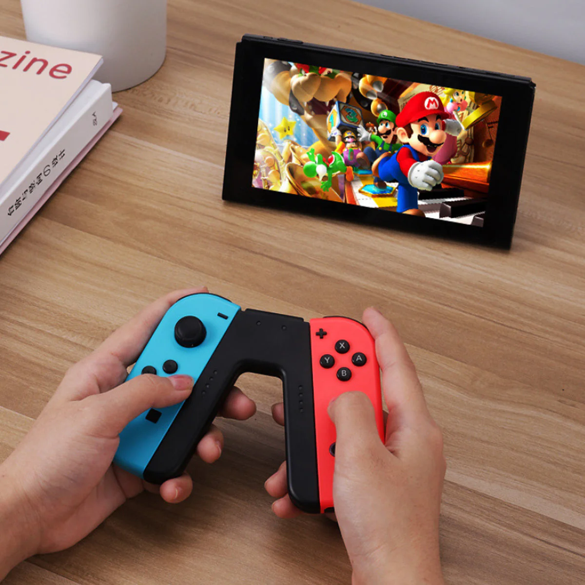 Red and Blue Switch Game Controller - Image 3