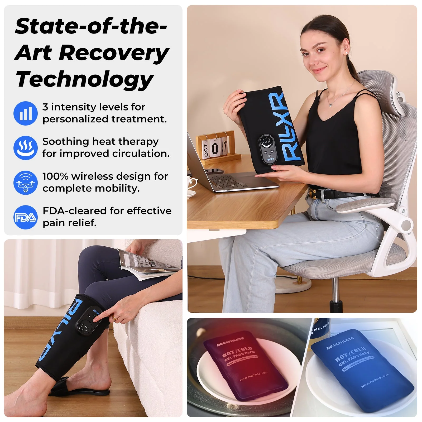 RLXR Air Pressure Leg Massage - Image 5