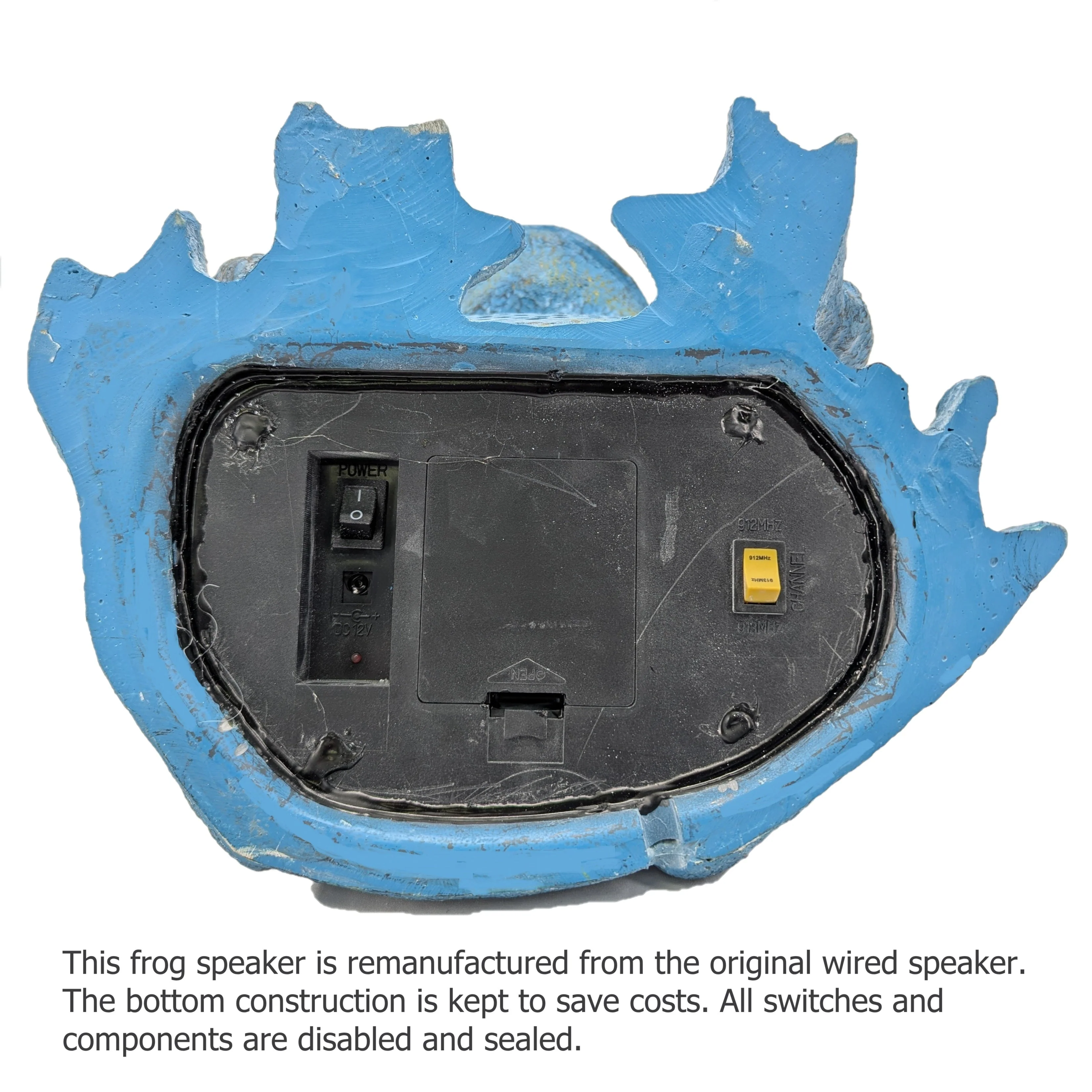 SDX Audio Waterproof Rechargeable Durable Polymer Wireless Frog Rock Speaker - Image 5