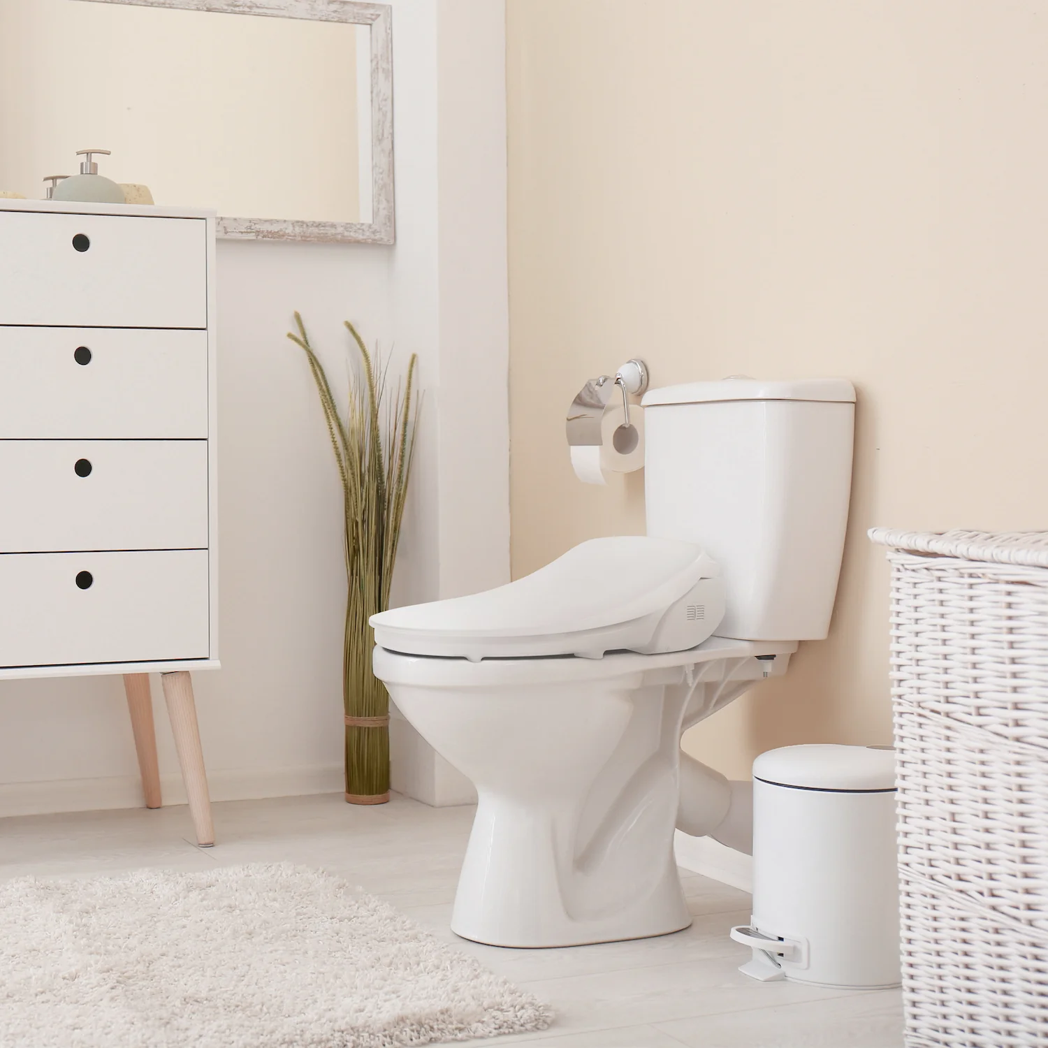Slim Three Bidet Toilet Seat