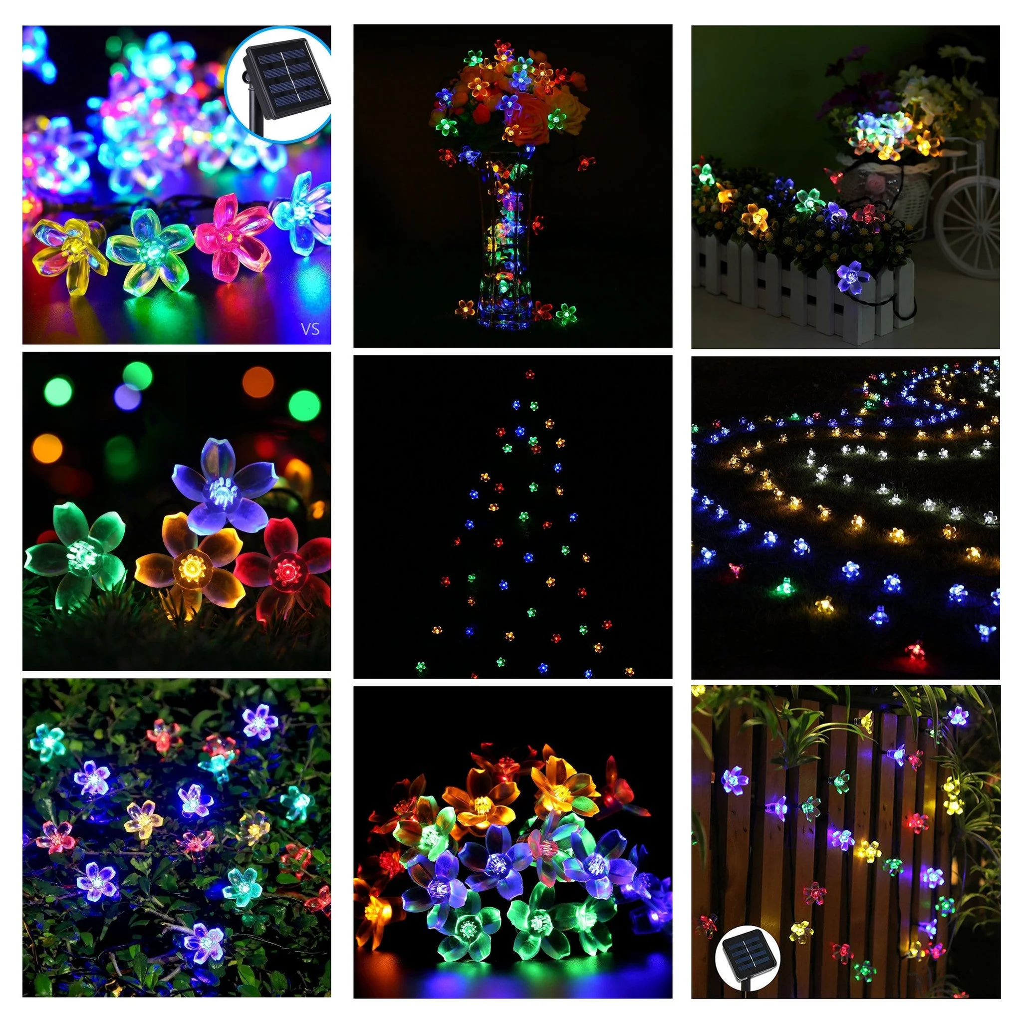 Solar Cherry Blossom Lights All Weatherproof - Image 4