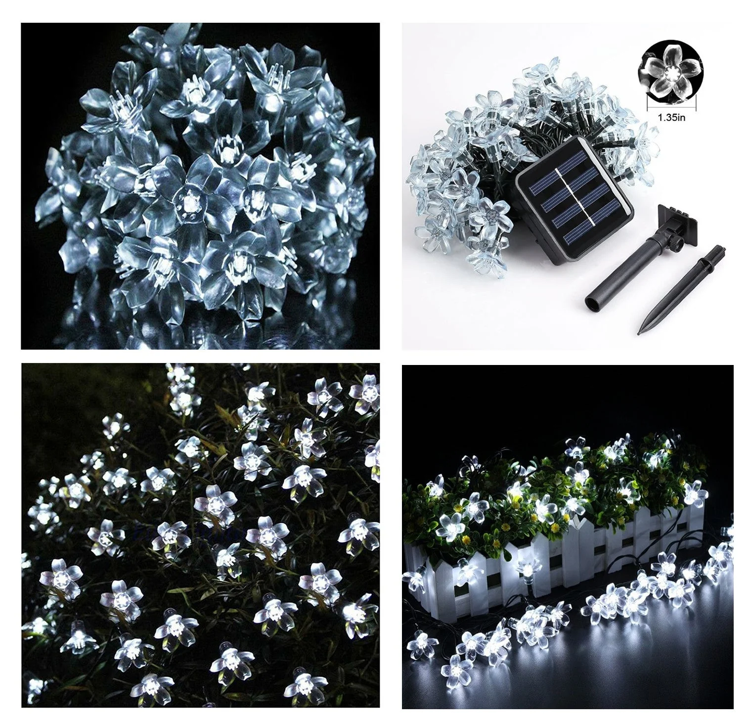 Solar Cherry Blossom Lights All Weatherproof - Image 9
