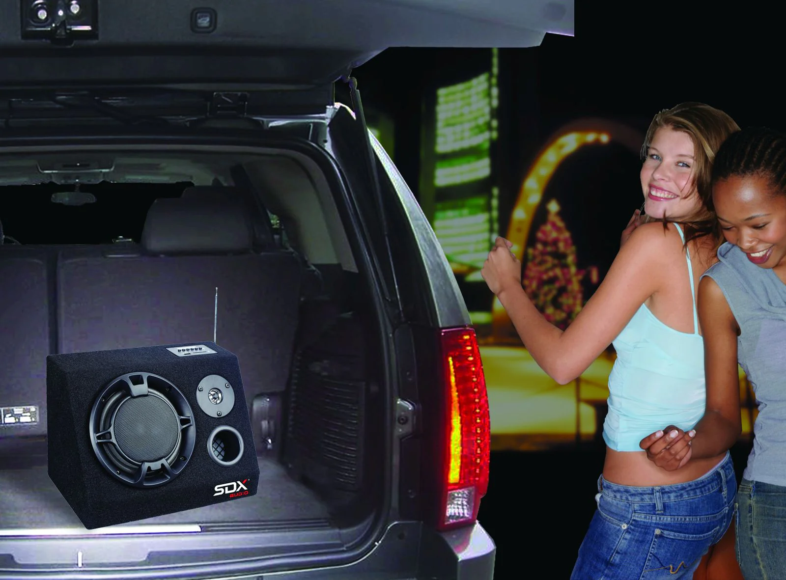 Sondpex Bluetooth Active Speaker System Digital Music Player & FM Radio - Image 6