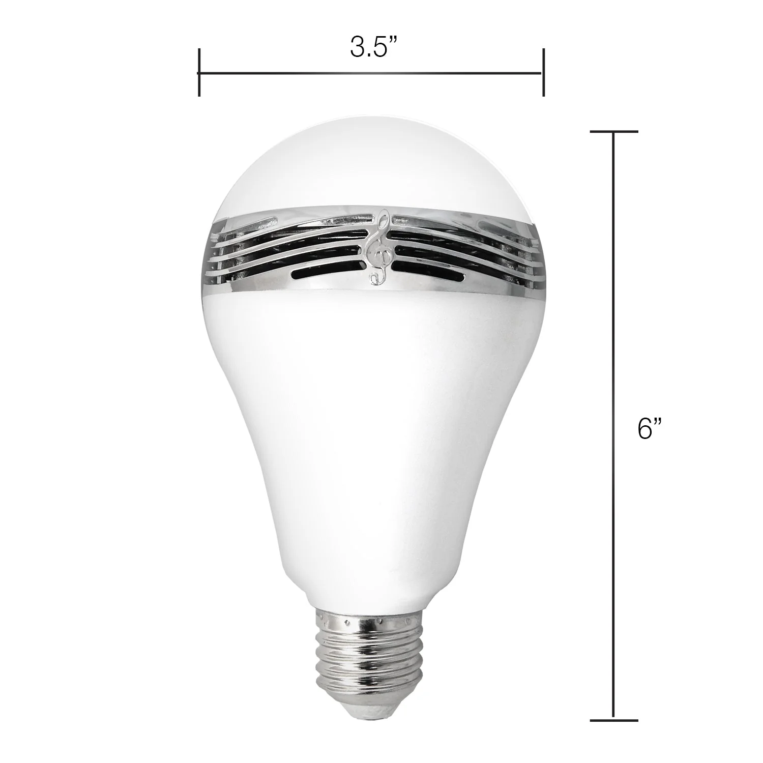 SOUNDLAMP Dimmable LED Light Bulb Bluetooth Speaker - 4 Pack - Image 3