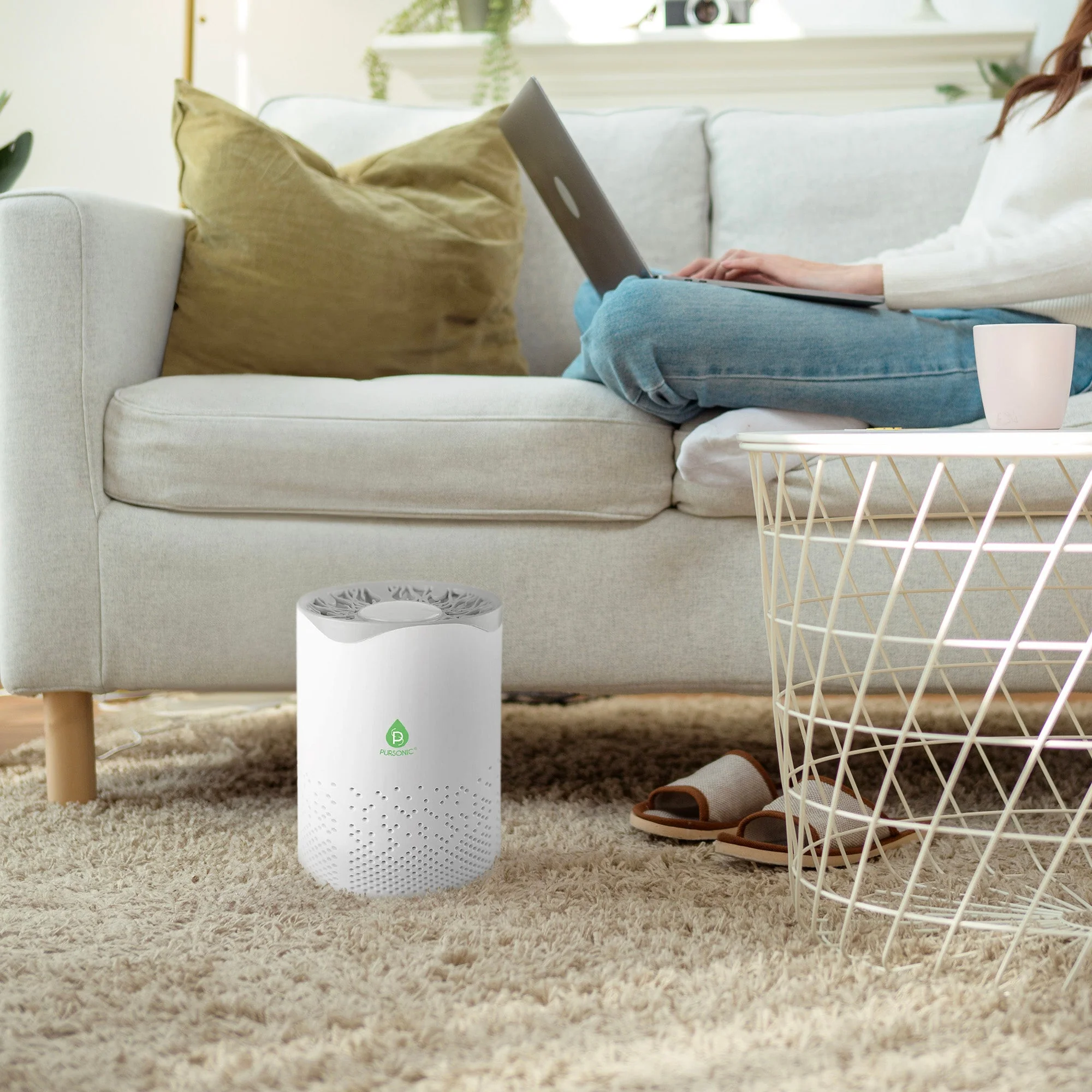 USB Powered True HEPA Air Purifier - Image 3