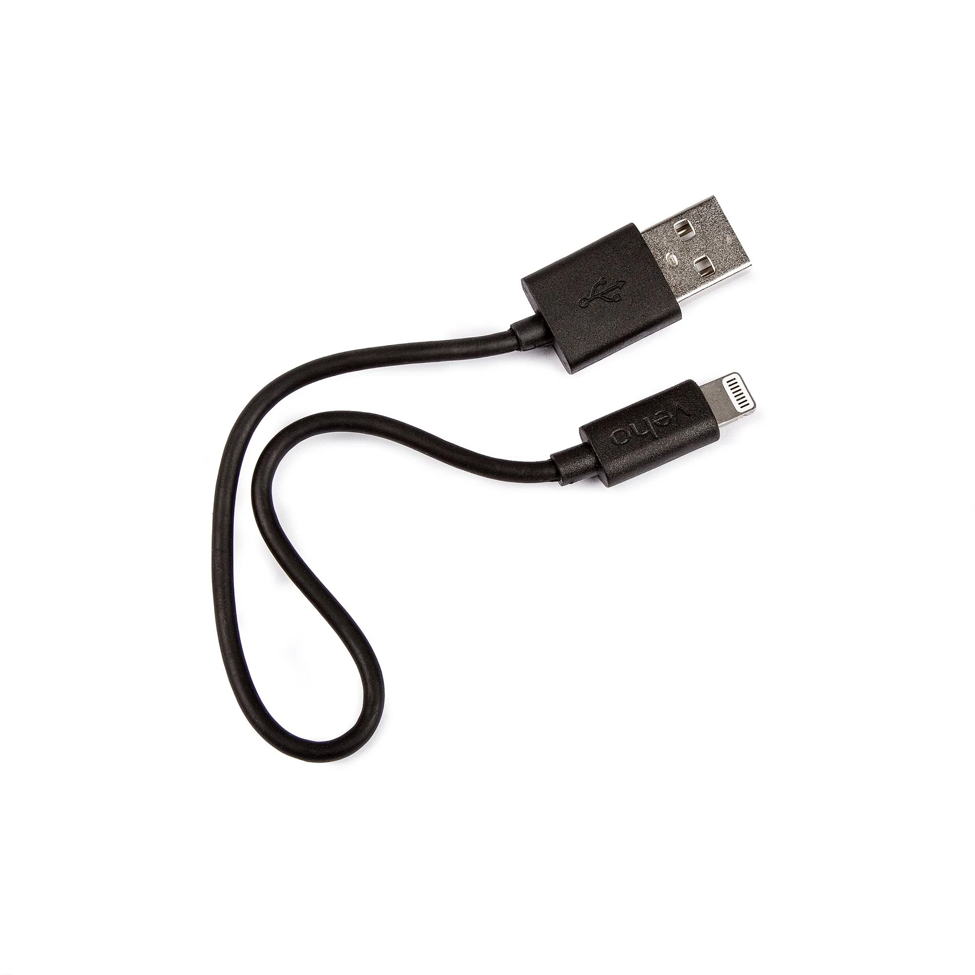 Veho Pebble Certified MFi Lightning To USB Cable | 0.2 Metre/0.7 Feet | Charge and Sync | Data Transfer - Image 3