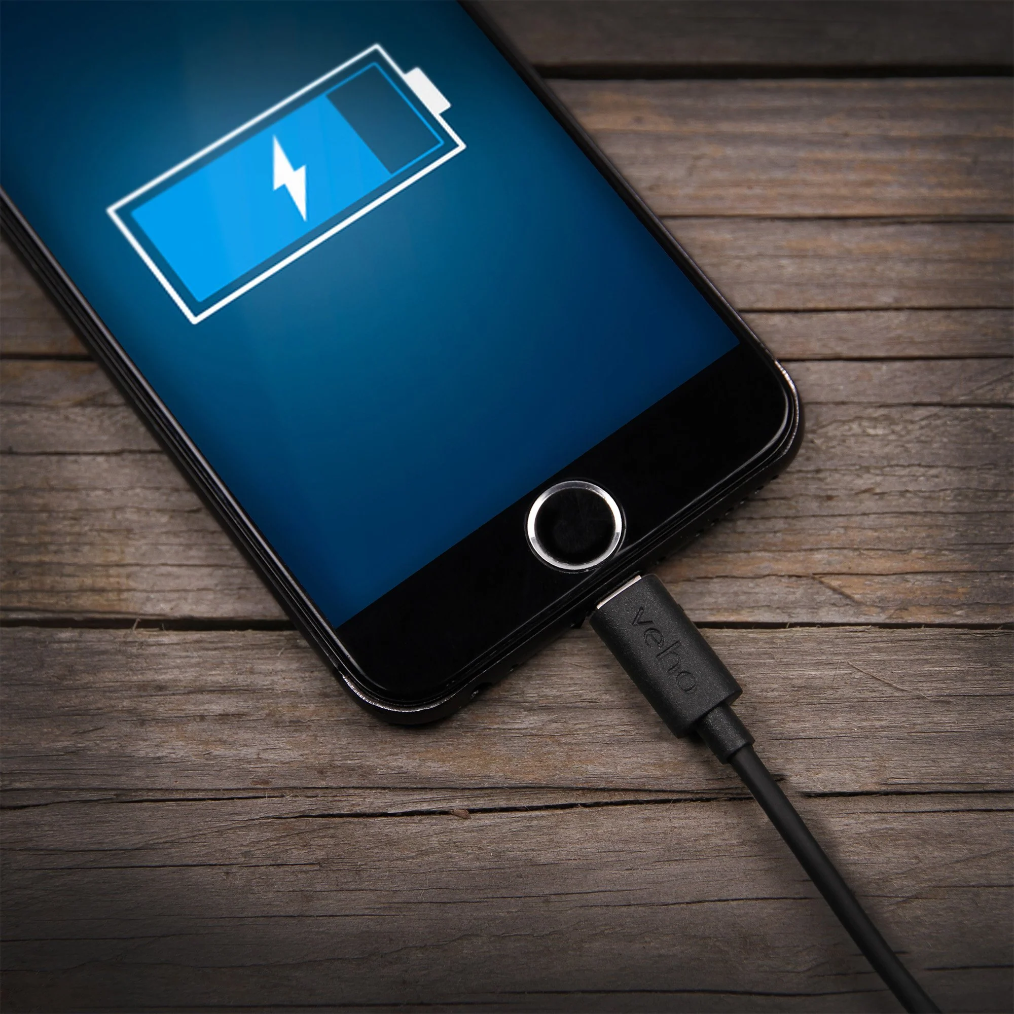 Veho Pebble Certified MFi Lightning To USB Cable | 1 Metre/3.3 Feet | Charge and Sync | Data Transfer - Image 4
