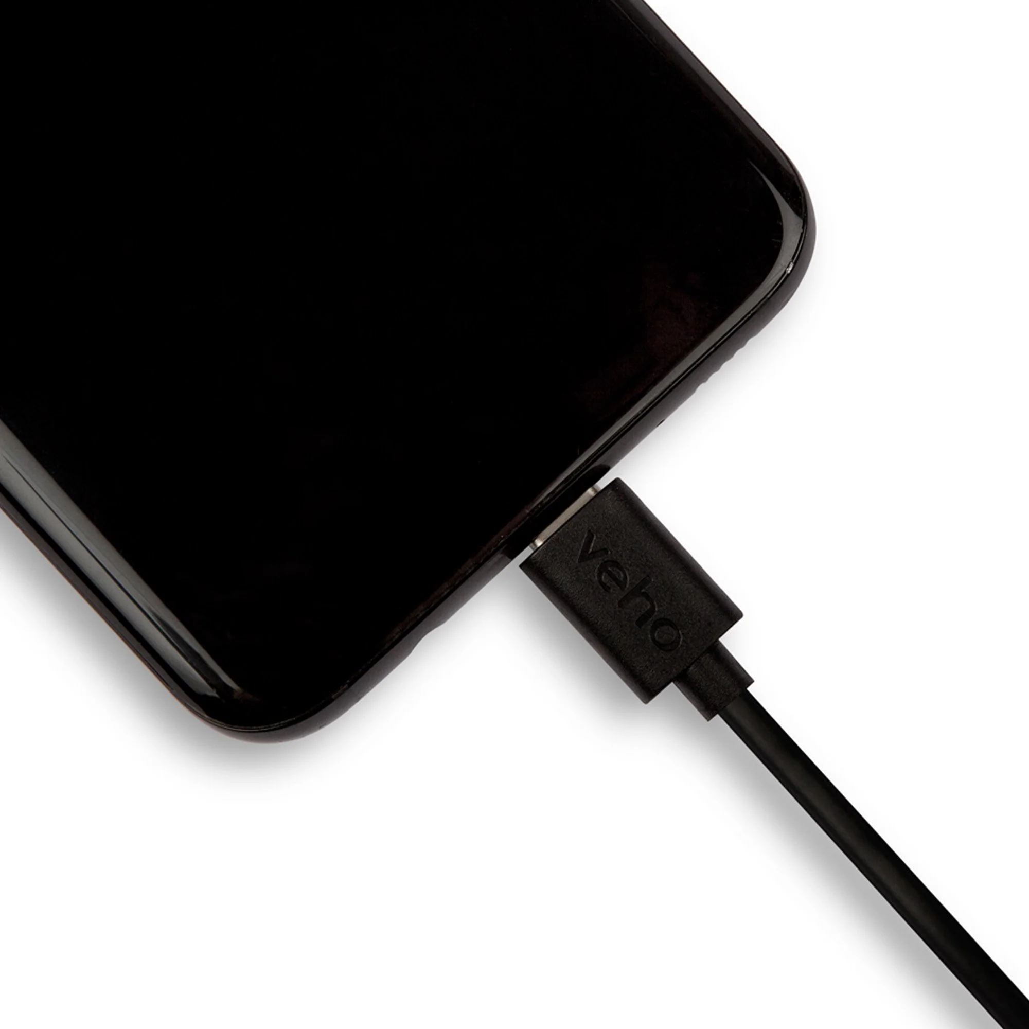 Veho Pebble USB-A to USB-C™ Universal Charge and Sync 0.2m/0.7ft Cable - Image 3