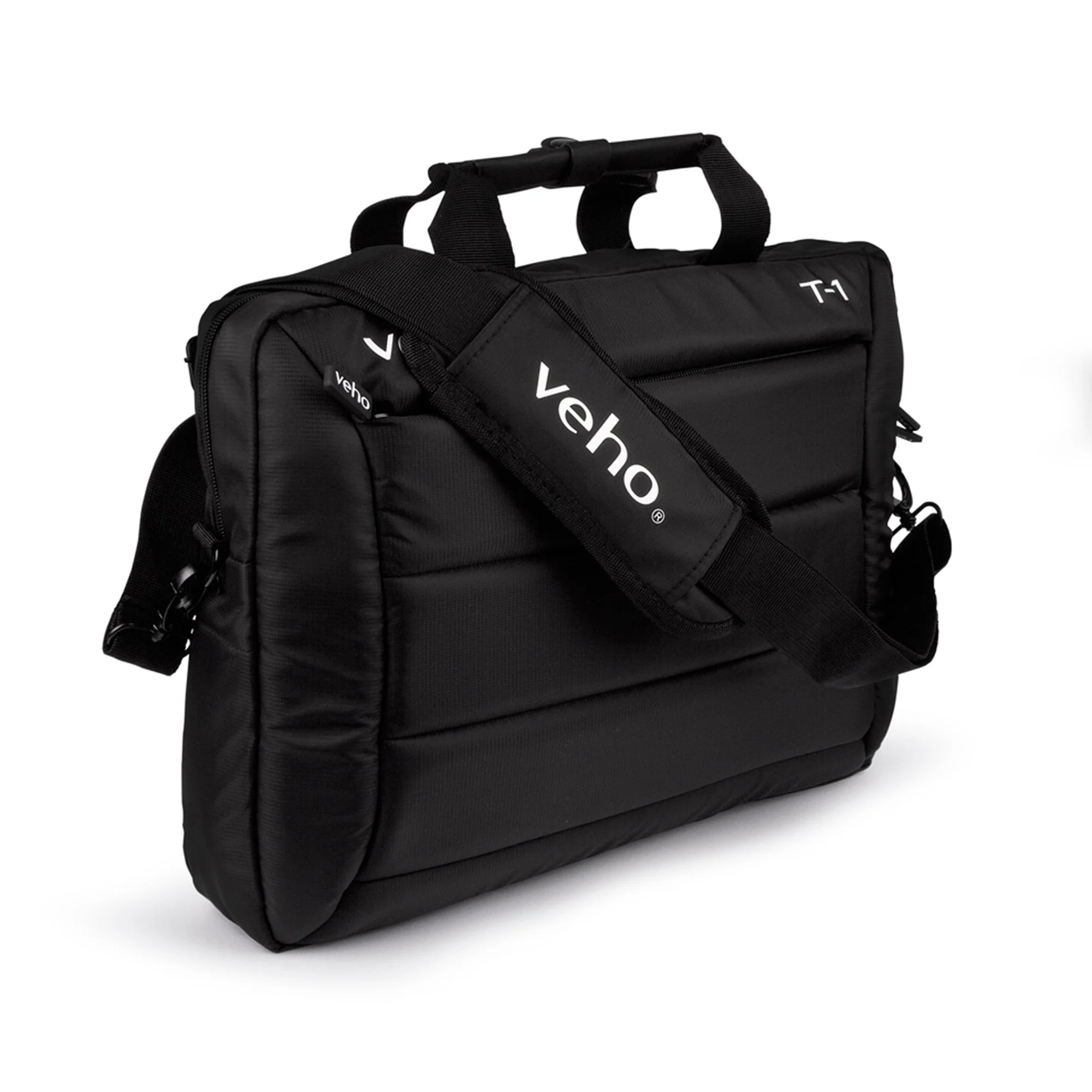 Veho T-1 Laptop Bag with Shoulder Strap for 15.6" Notebooks/10.1" Tablets – Black - Image 9