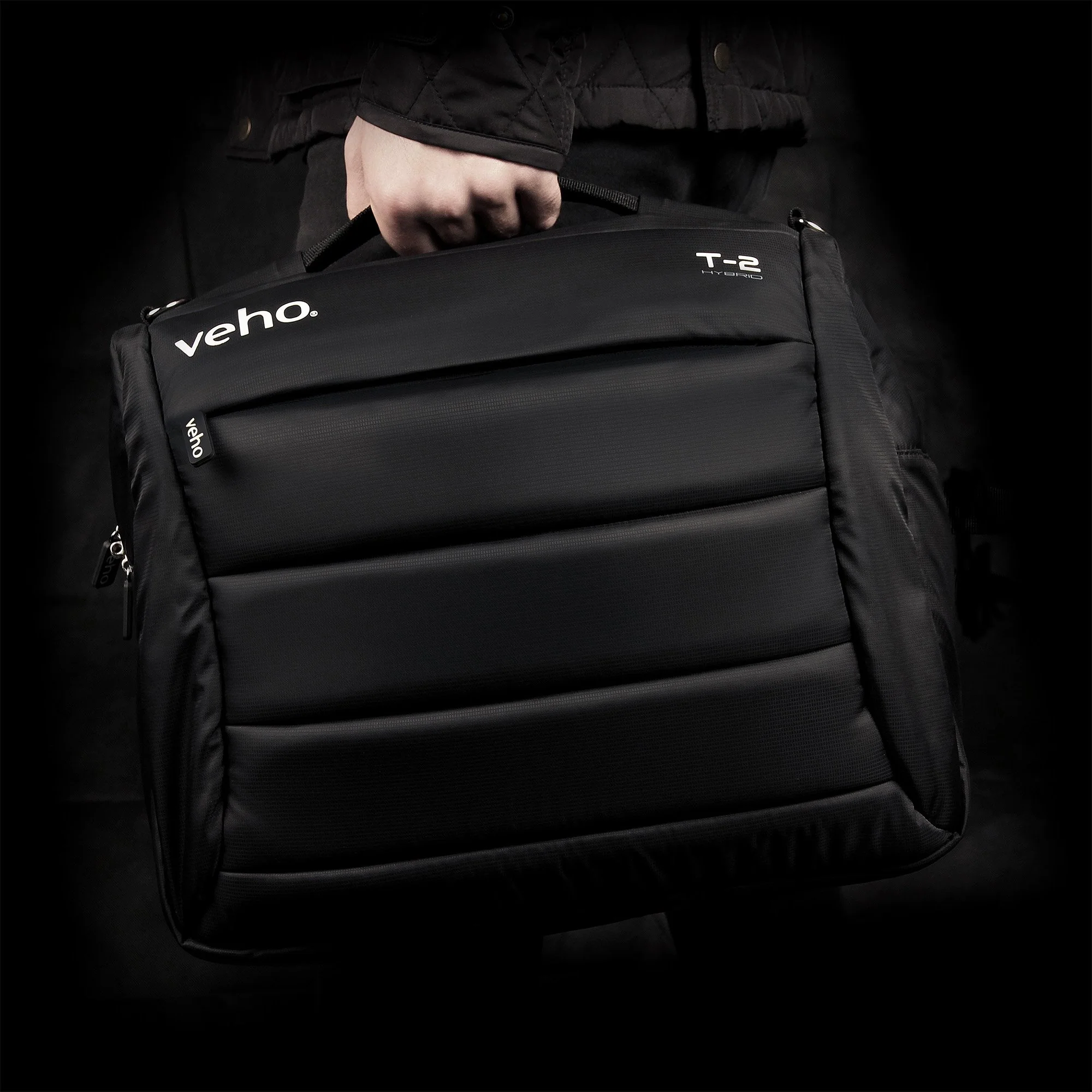 Veho VNB-001-T2 Hybrid super padded laptop/notebook bag with rucksack option - Image 3