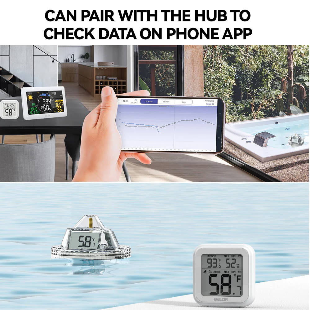 Wireless Pool Thermometer – Accurate Swimming Pool & Pond Temperature Monitor - Image 14