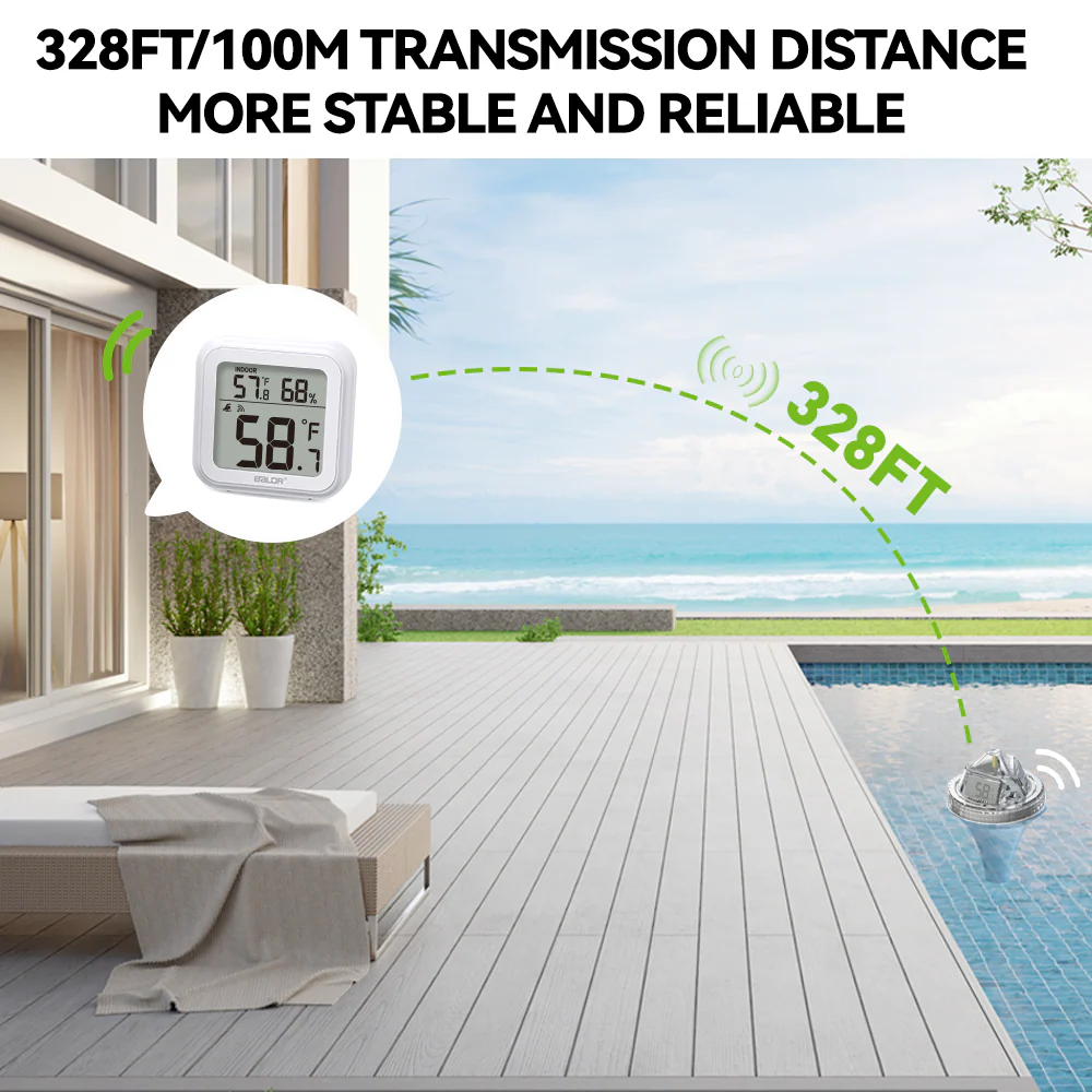 Wireless Pool Thermometer – Accurate Swimming Pool & Pond Temperature Monitor - Image 15