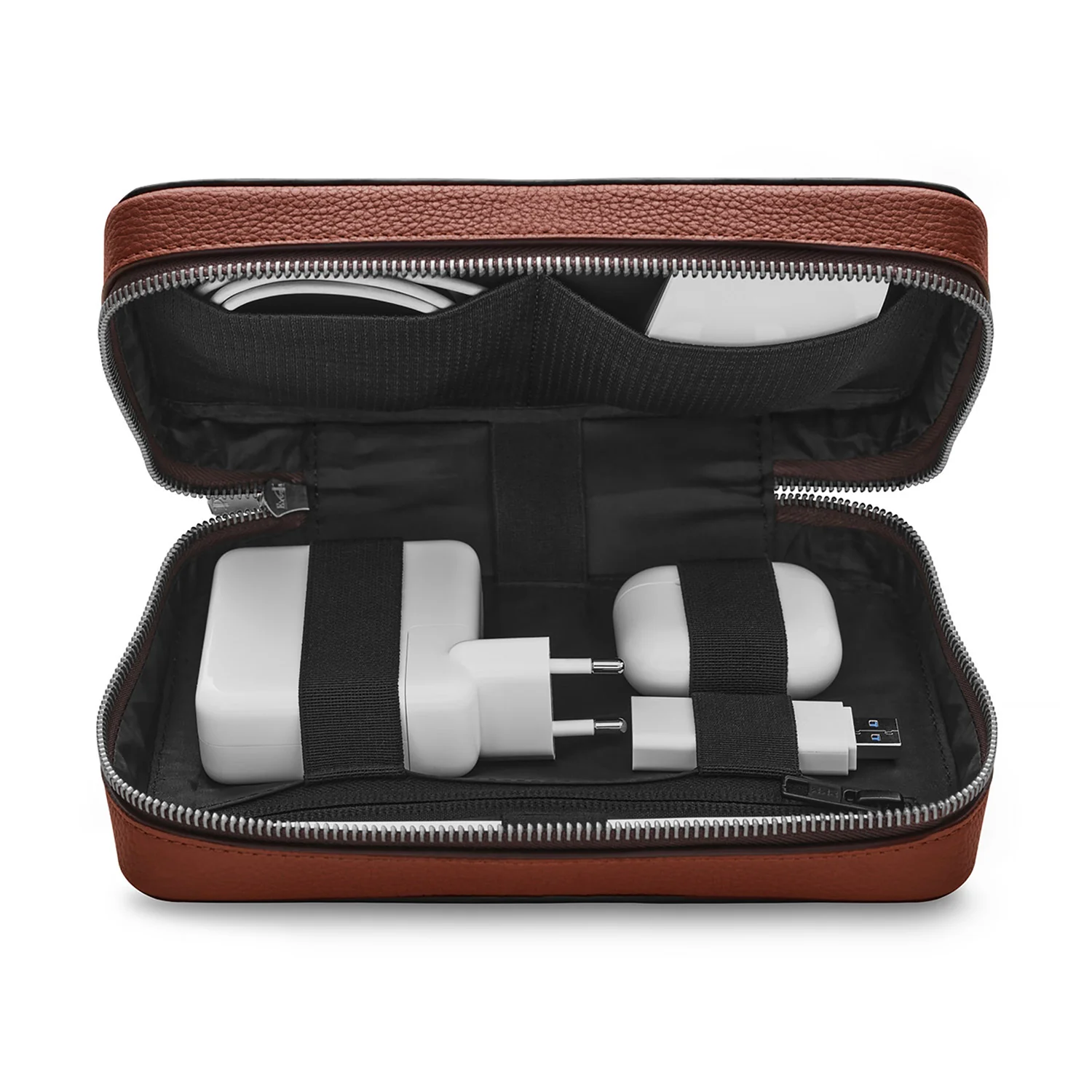 Woolnut Leather Tech Organizer - Image 10