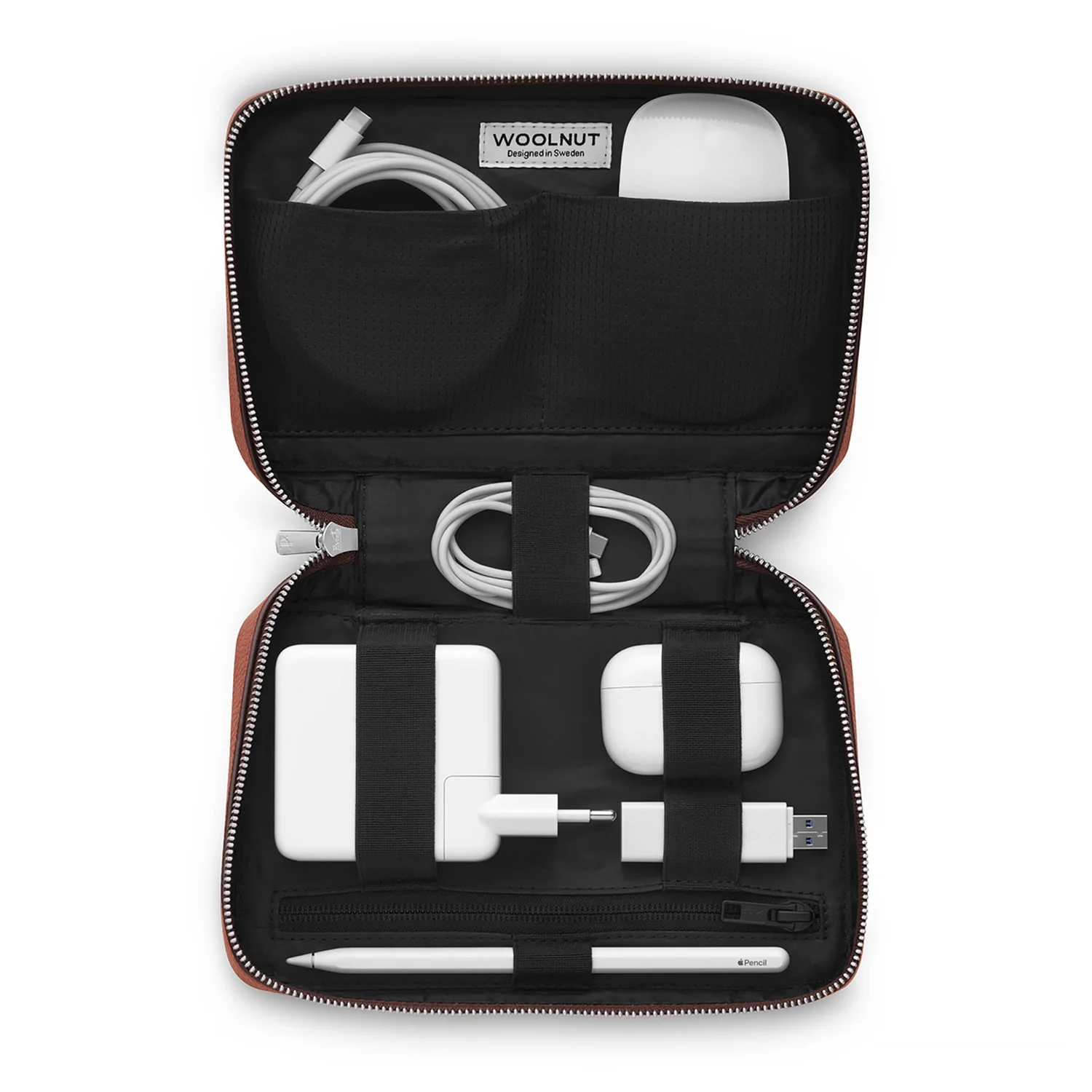 Woolnut Leather Tech Organizer - Image 15