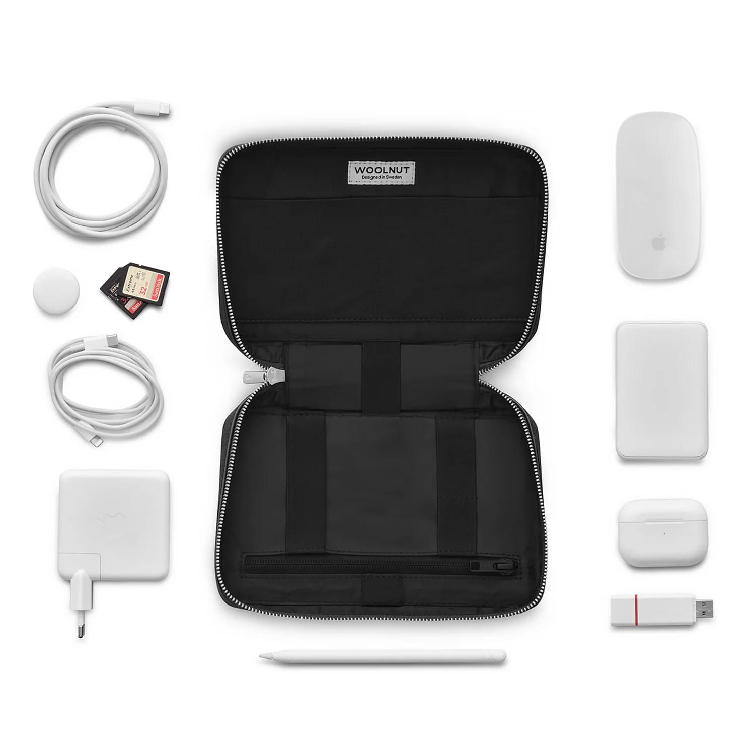 Woolnut Leather Tech Organizer - Image 8