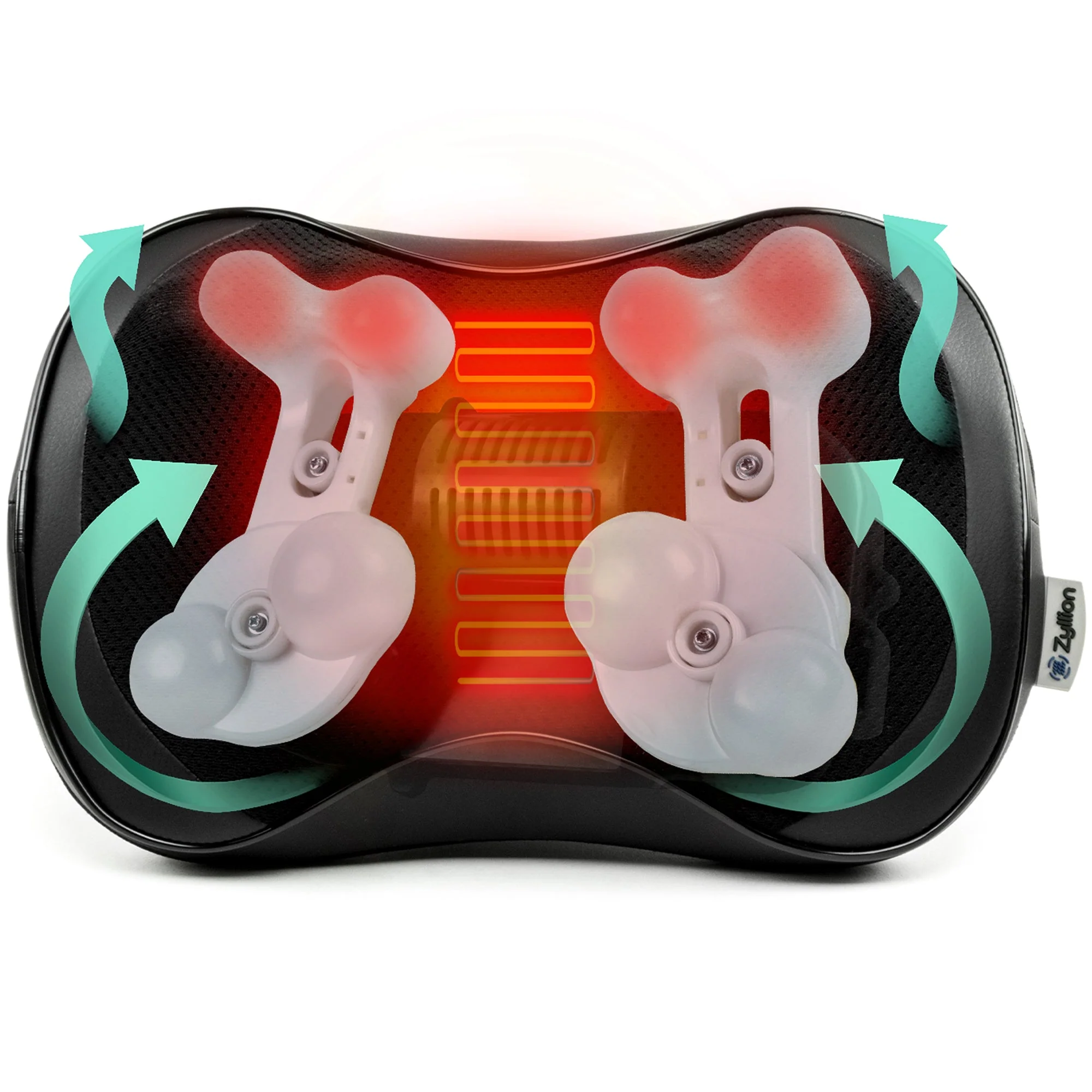 Shiatsu Back and Neck Massager Pillow with Heat and 8 Nodes - Image 21